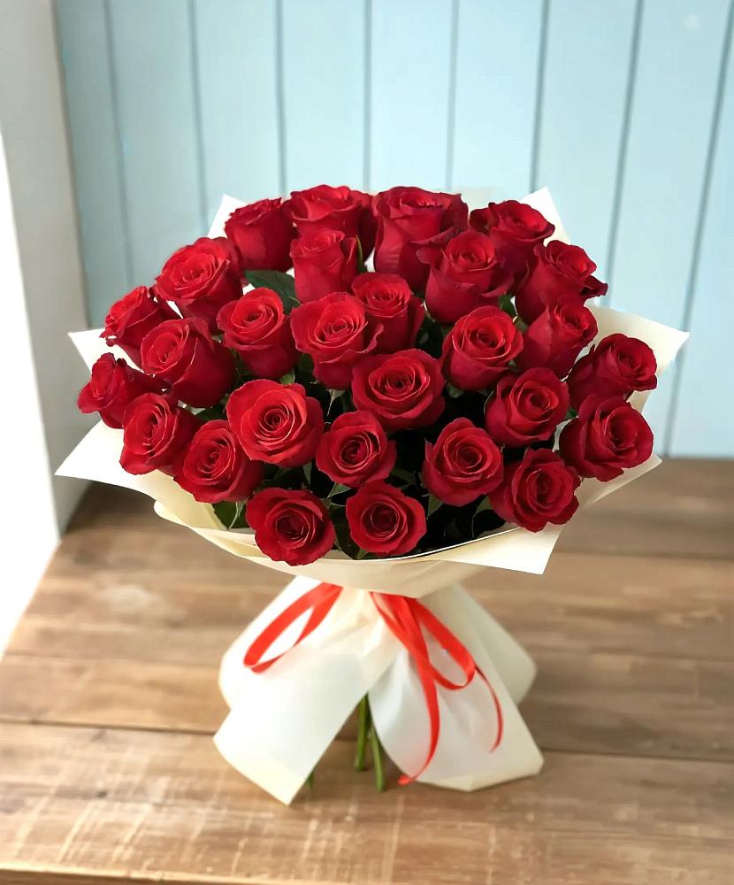 Букет 29 Красных роз в Чайковском