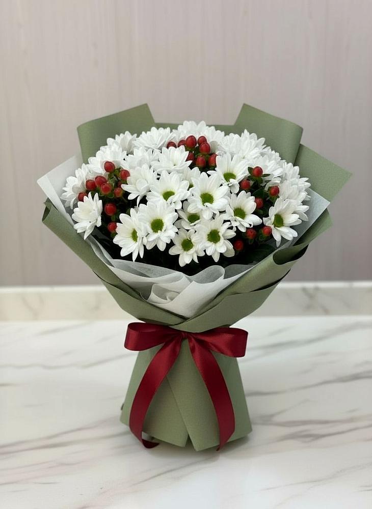 Букет цветов из: Хризантемы в Чайковском