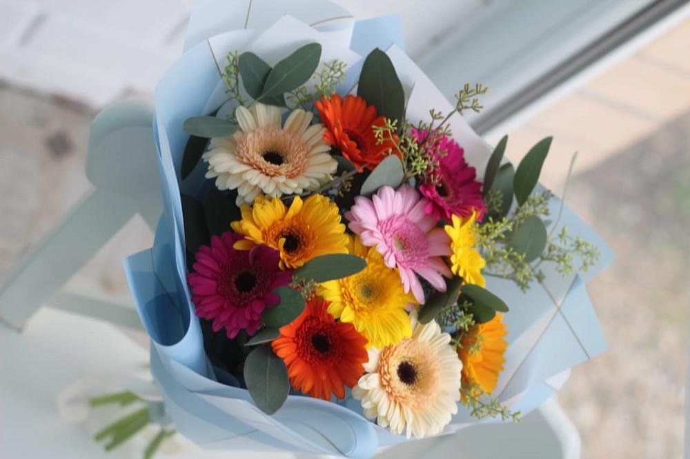 Букет цветов из: Герберы в Чайковском