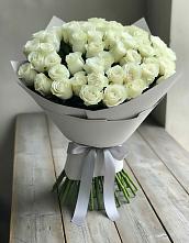 Букет 35 Белых роз в Чайковском