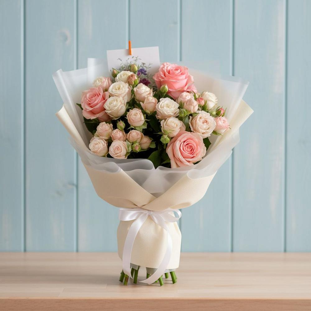 Букет цветов из: Розы в Чайковском