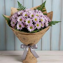 Букет цветов из:  Хризантемы #REPLACE_PRED# Чайковском