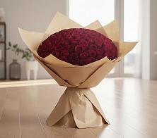 Букет 101 Красная роза в Чайковском