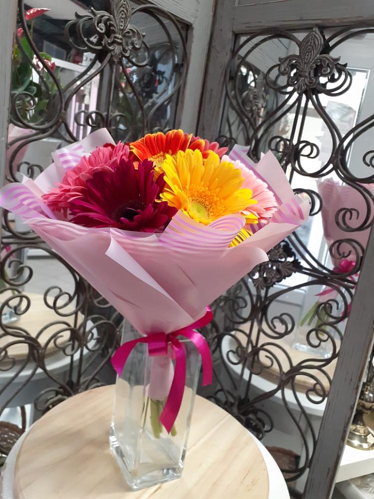 Букет цветов из: Герберы в Чайковском