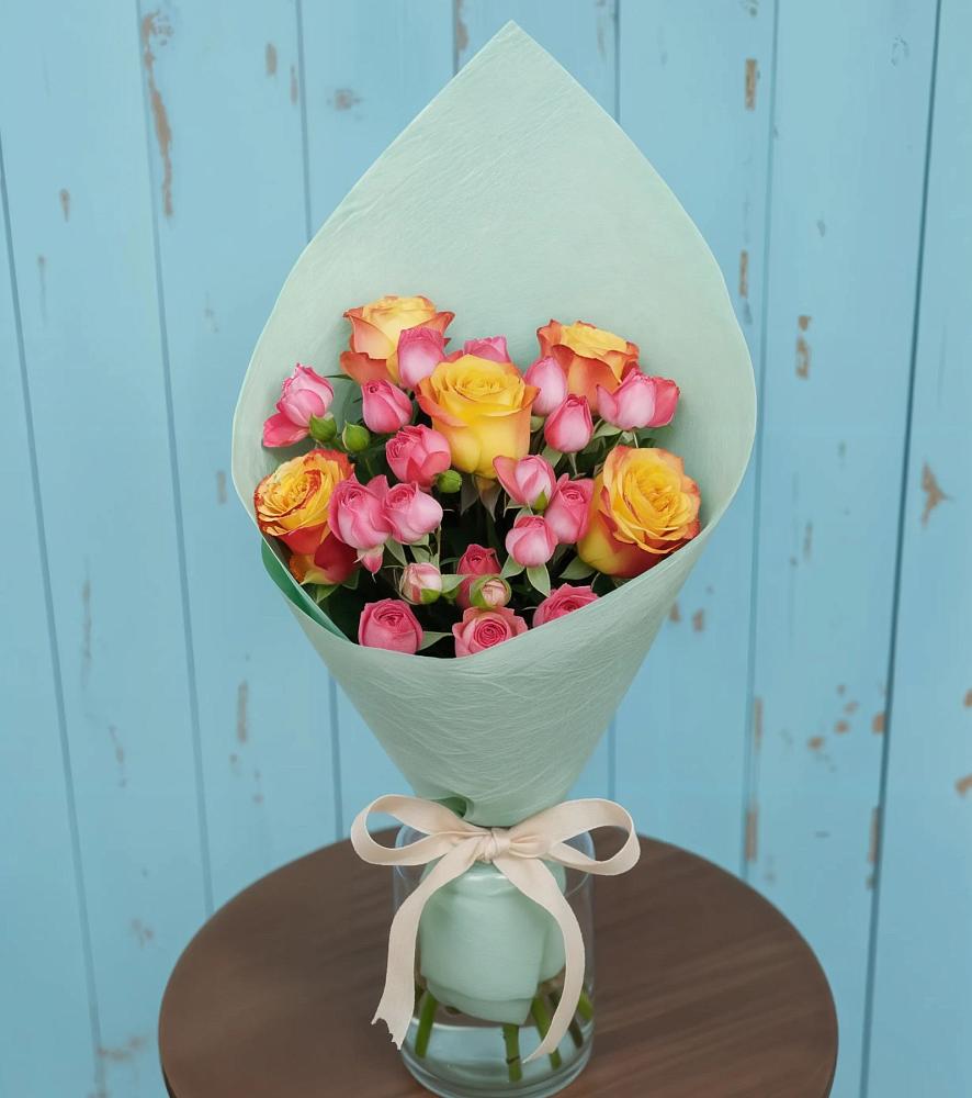 Букет цветов из: Розы в Чайковском