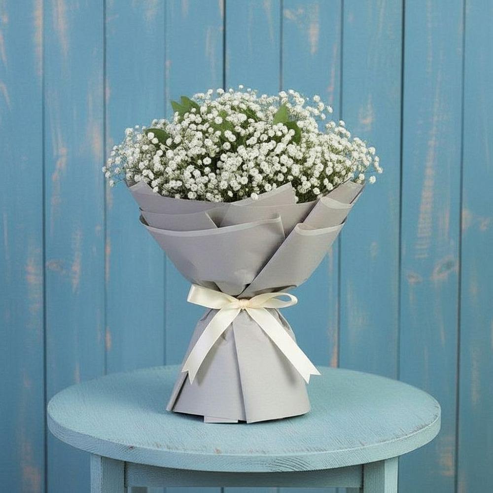 Букет цветов из: Гипсофила в Чайковском