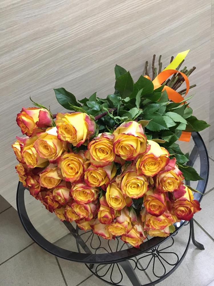 Букет Желтые розы в Чайковском