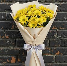 Букет цветов из:  Хризантемы #REPLACE_PRED# Чайковском