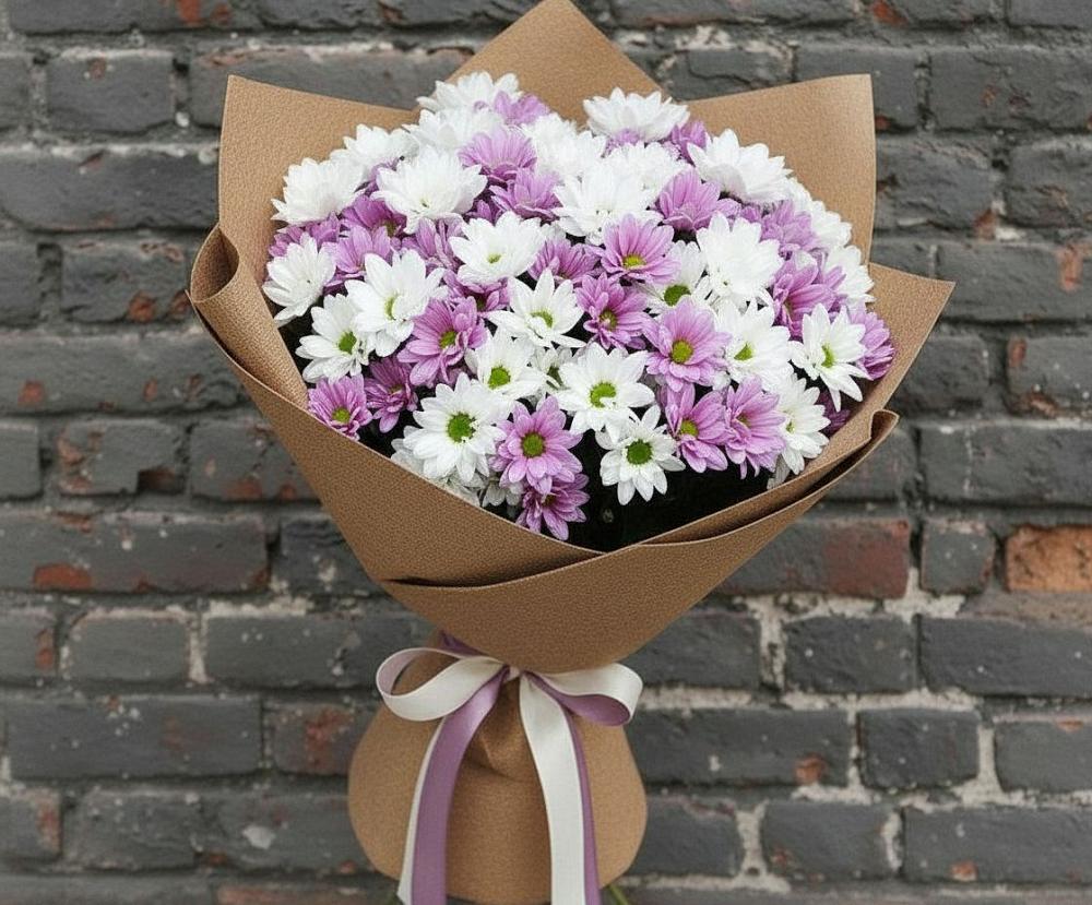 Букет цветов из: Хризантемы в Чайковском