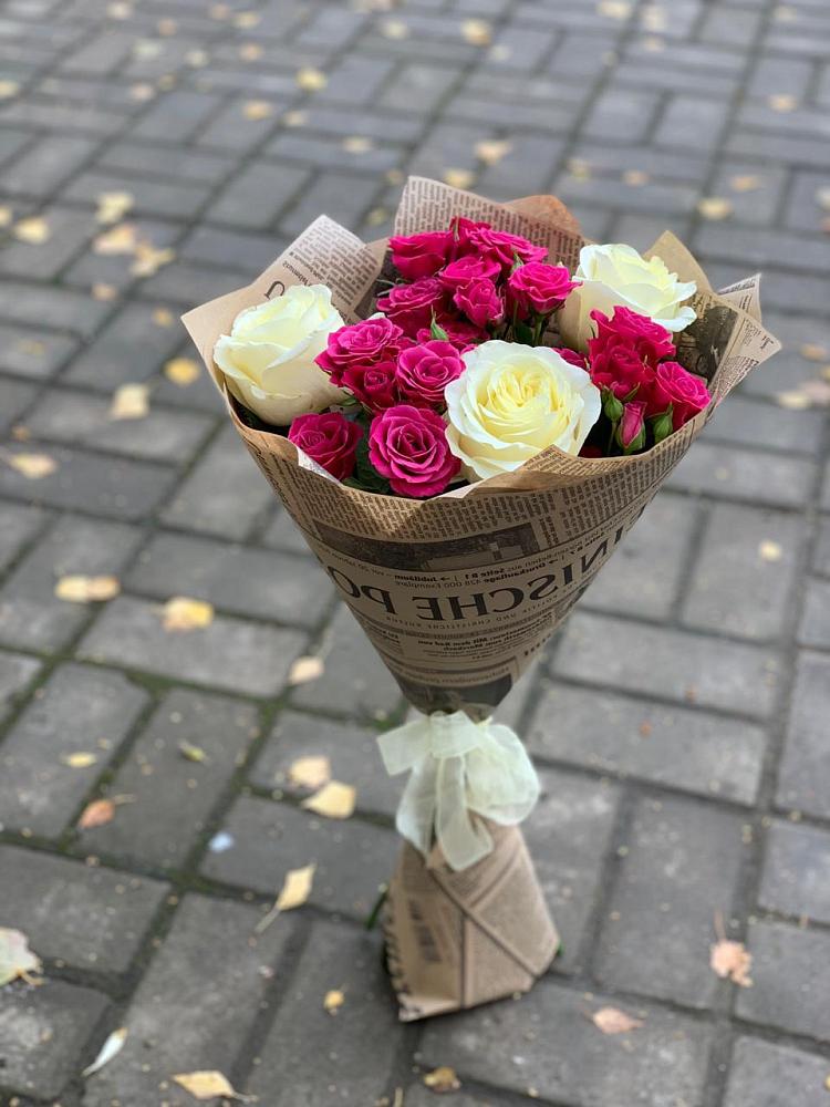 Букет цветов из: Розы в Чайковском