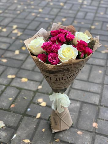 Букет цветов из: Розы в Чайковском