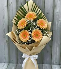 Букет цветов из:  Герберы в Чайковском